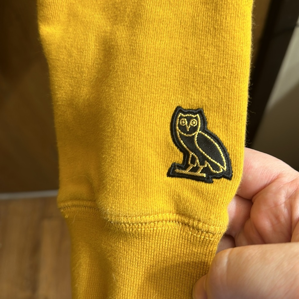 Mustard Yellow OVO Hoodie